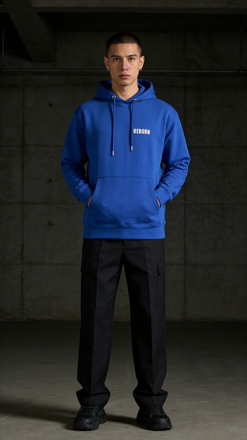 Sudadera con capucha Reborn — ES