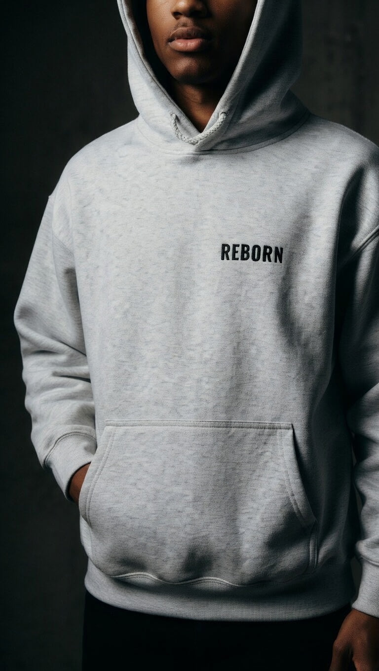 Sudadera con capucha Reborn — ES