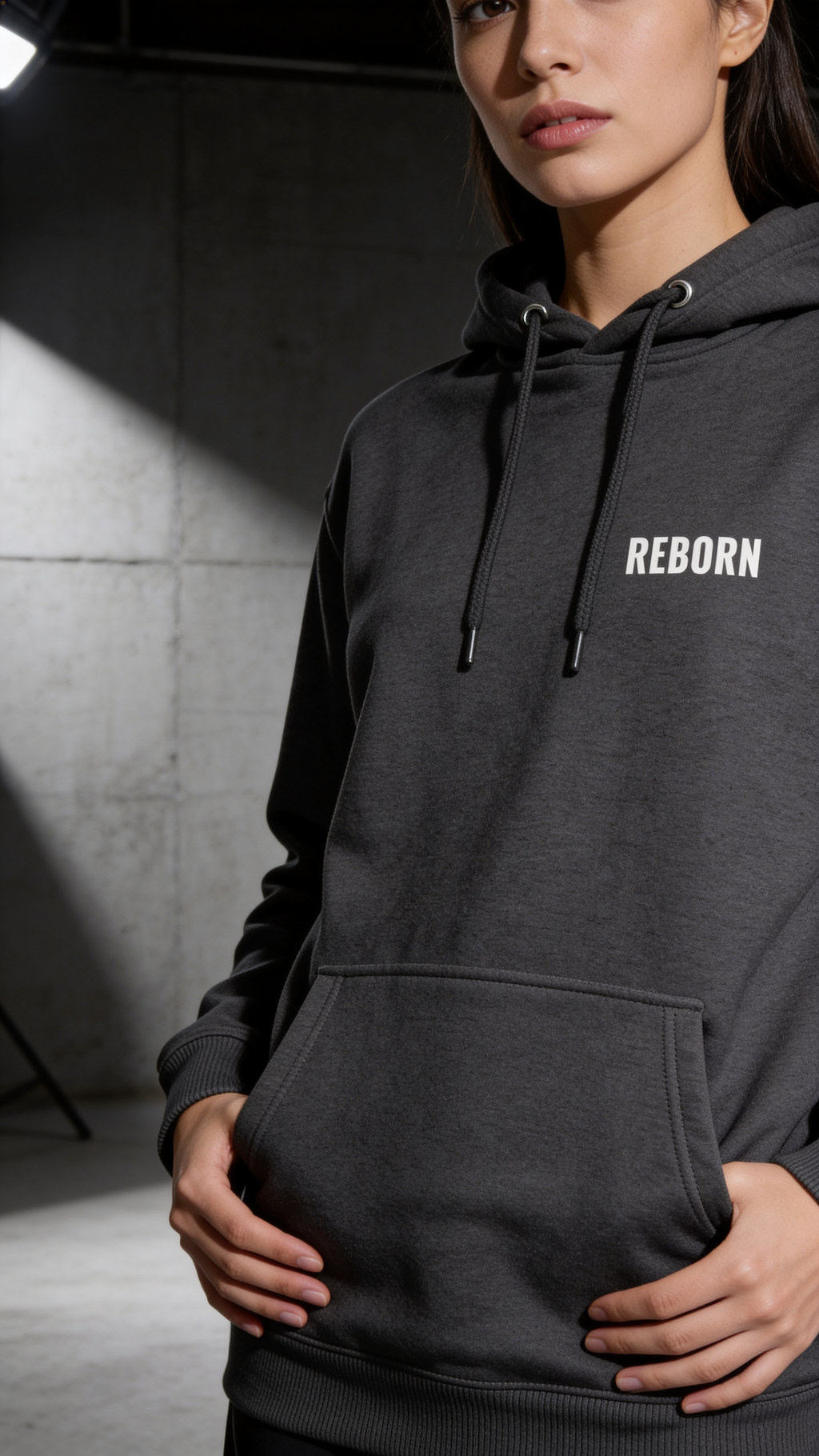Sudadera con capucha Reborn — ES