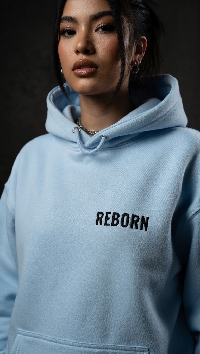 Sudadera con capucha Reborn — ES