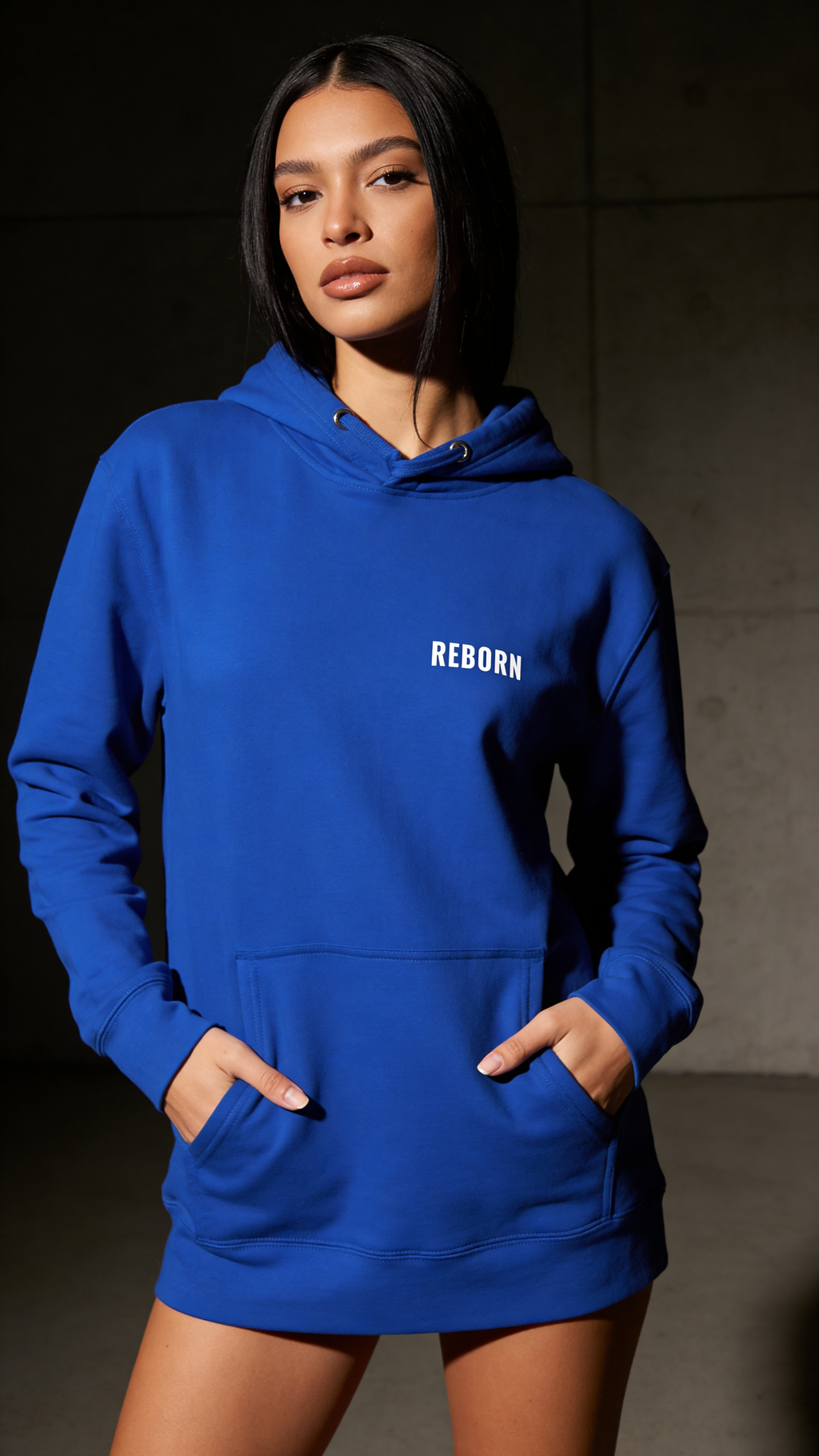 Sudadera con capucha Reborn — ES