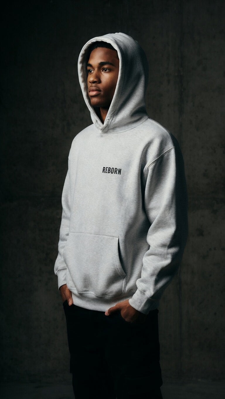 Sudadera con capucha Reborn — ES