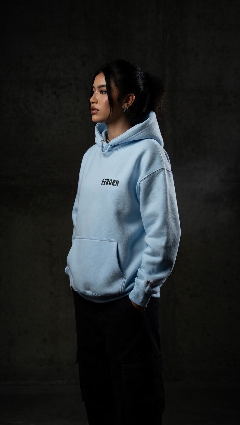 Sudadera con capucha Reborn — ES