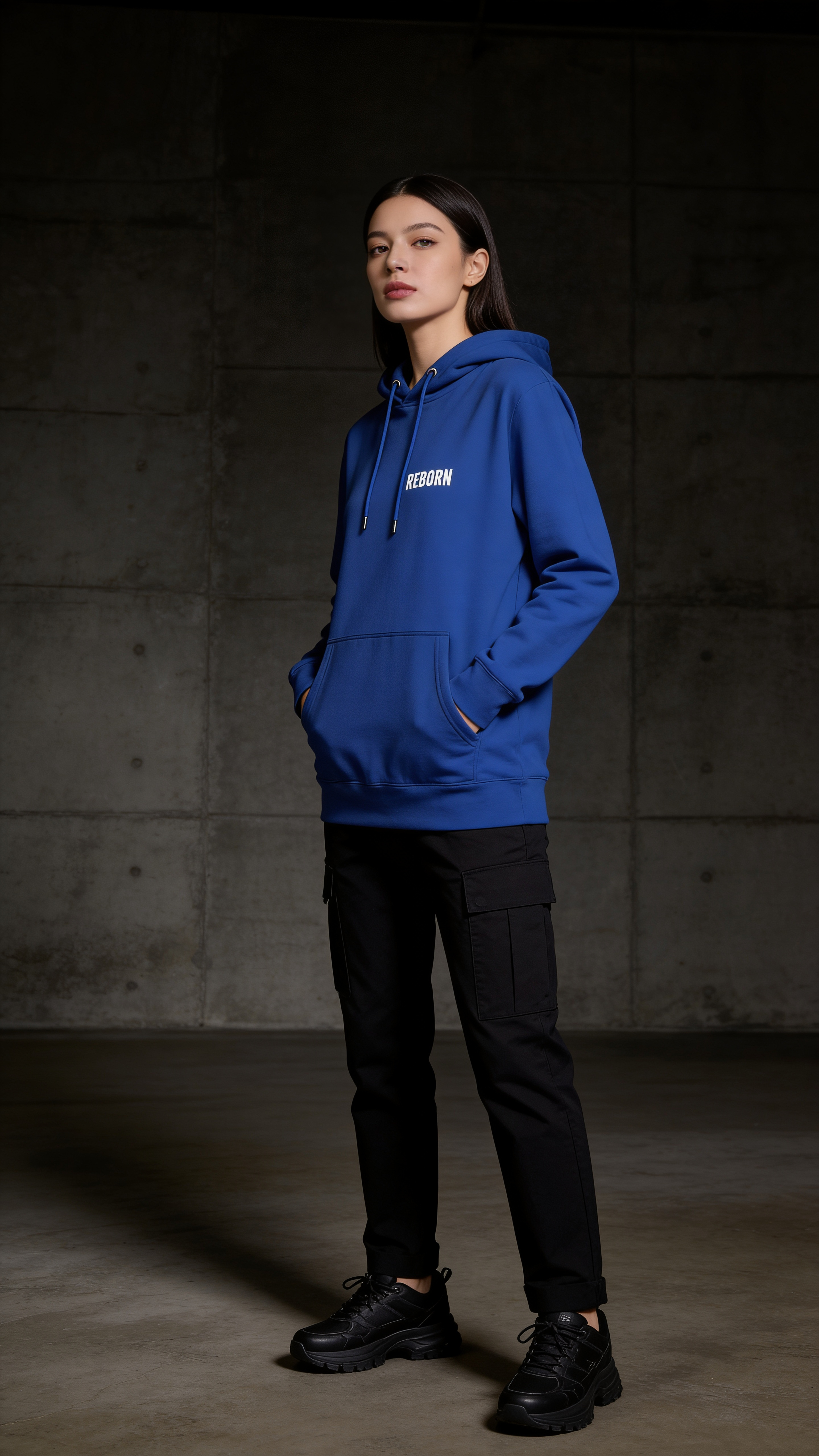 Sudadera con capucha Reborn — ES
