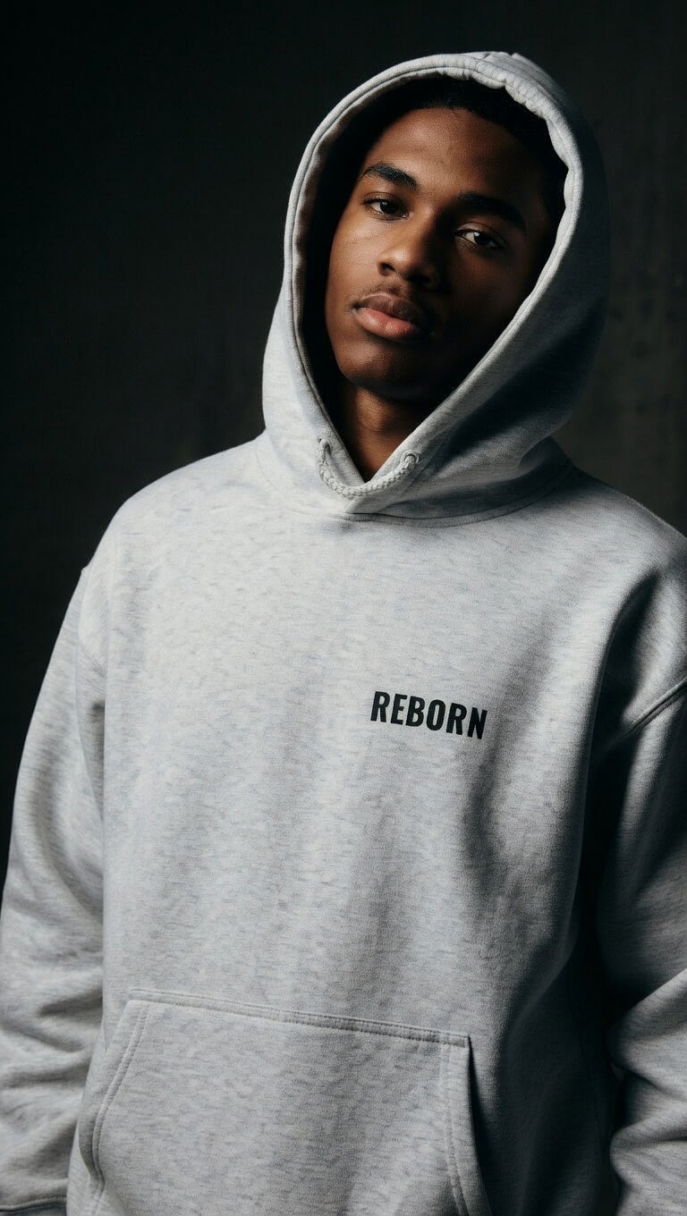 Sudadera con capucha Reborn — ES