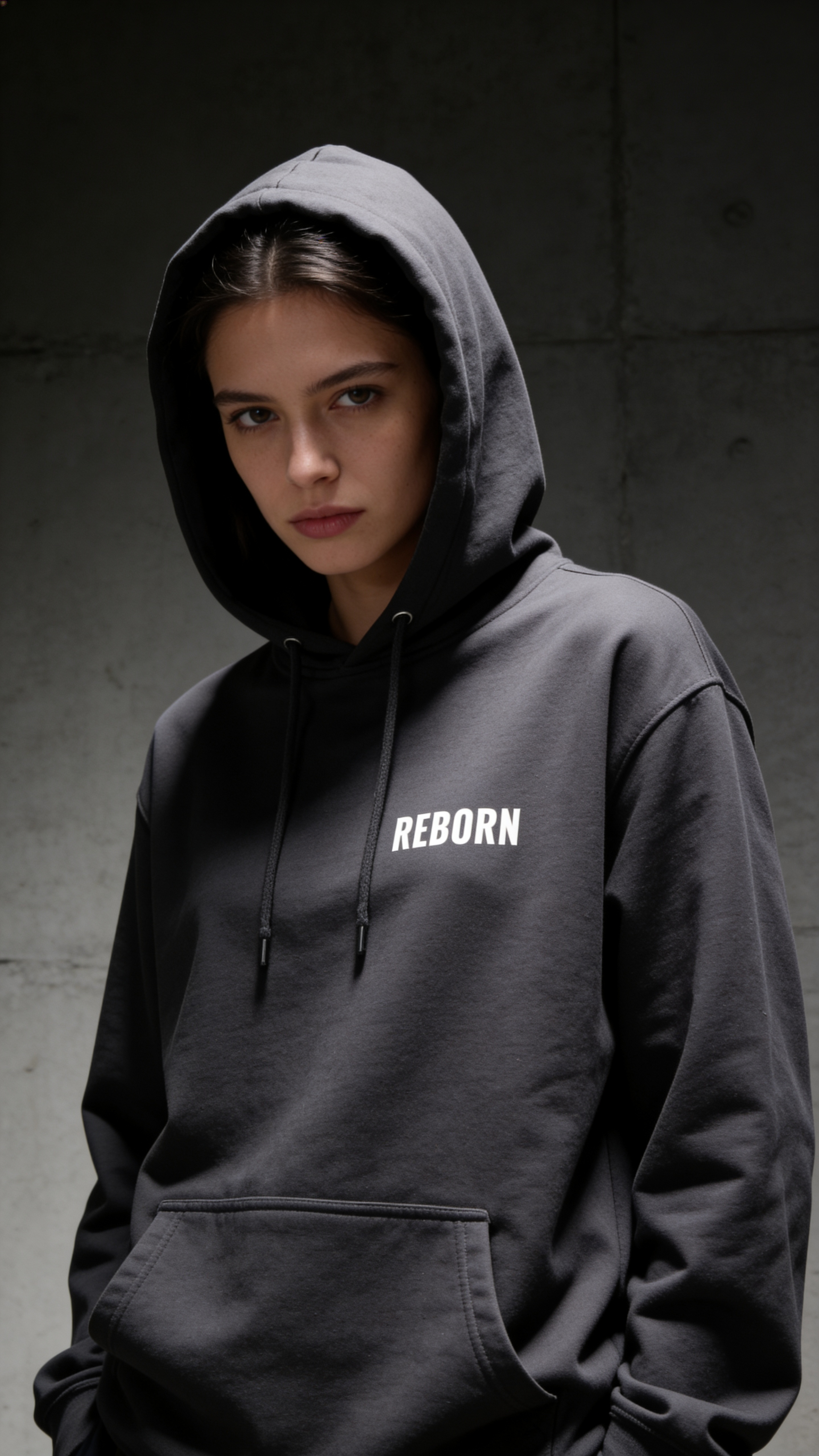 Sudadera con capucha Reborn — ES