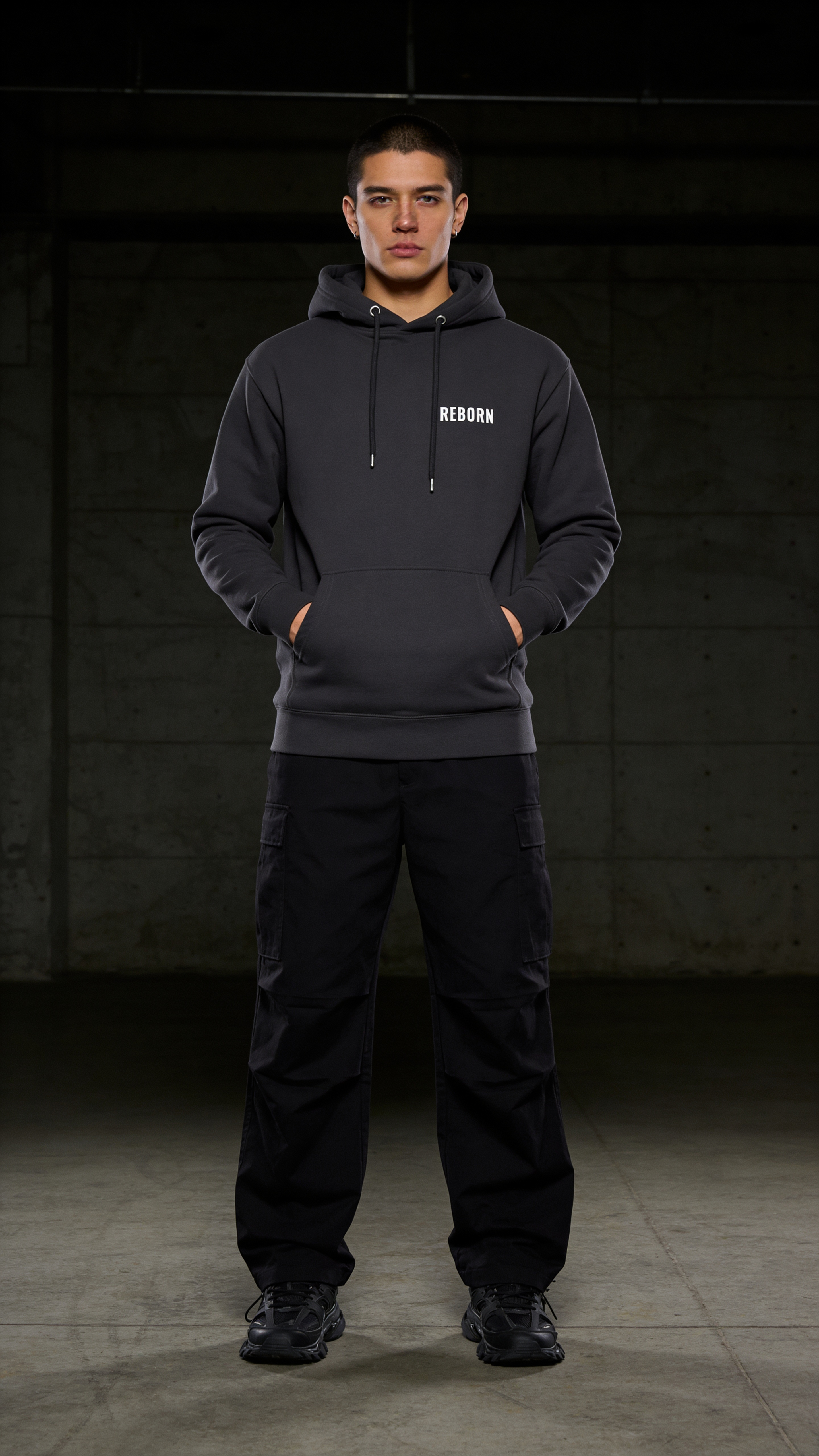 Sudadera con capucha Reborn — ES