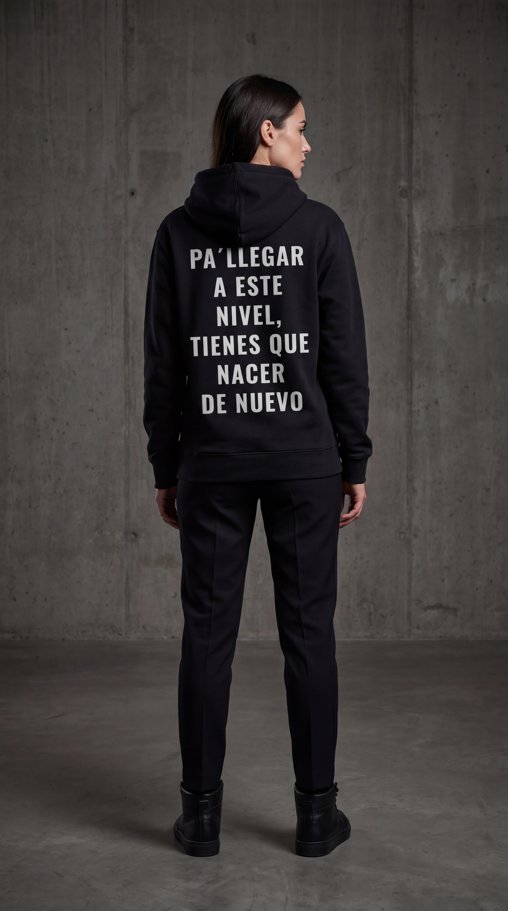 Sudadera con capucha Reborn — ES