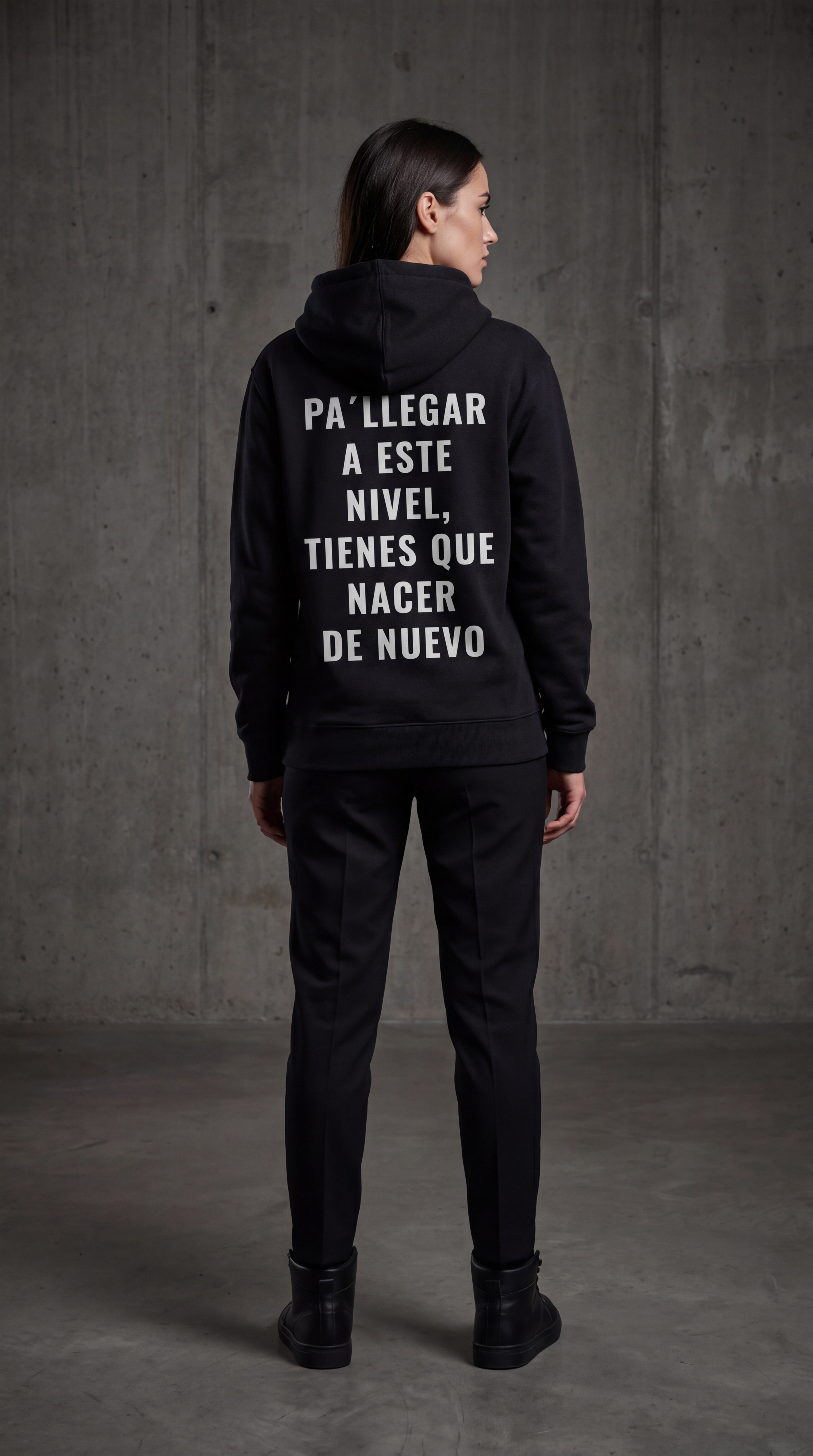 Sudadera con capucha Reborn — ES