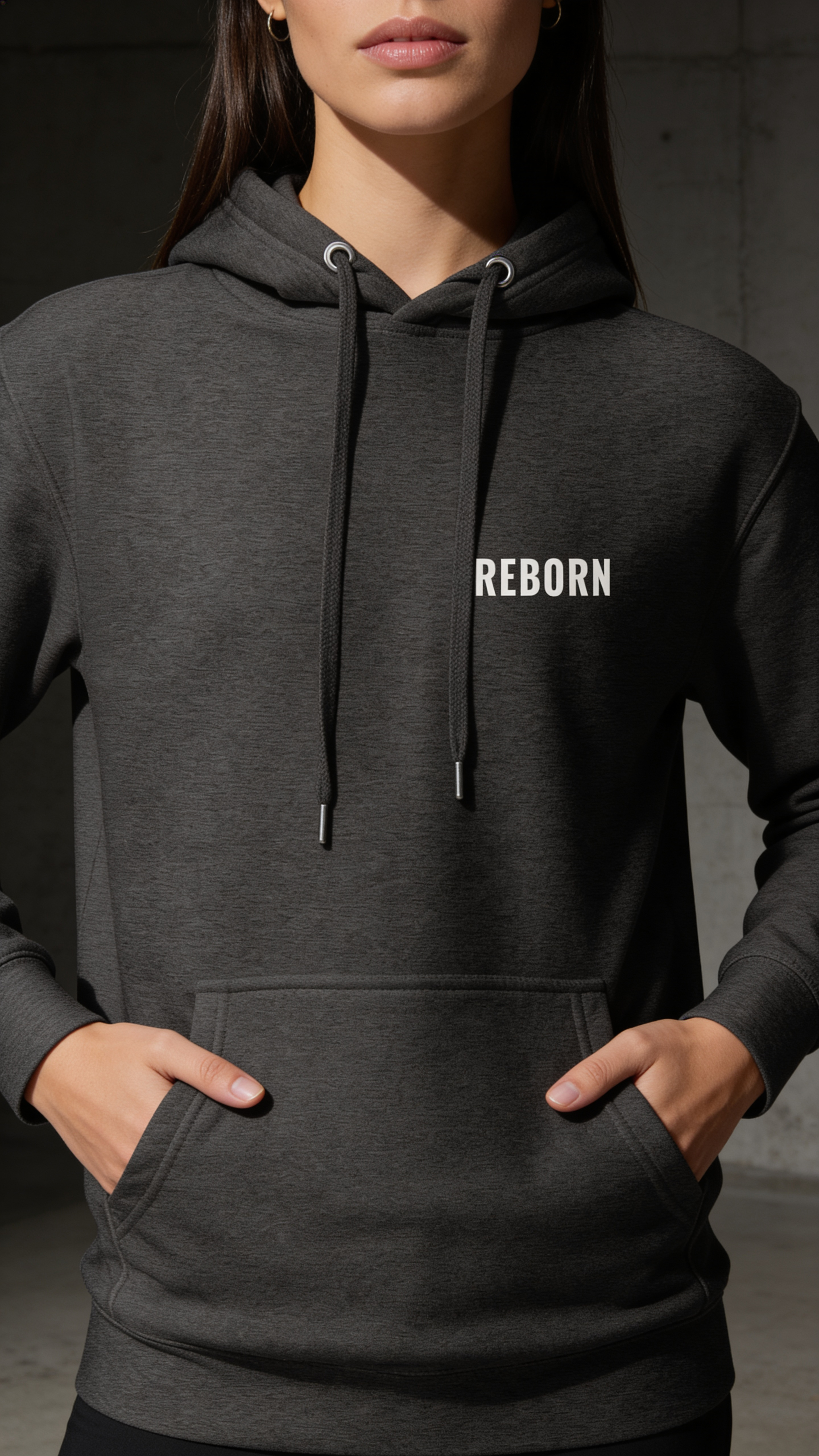 Sudadera con capucha Reborn — ES