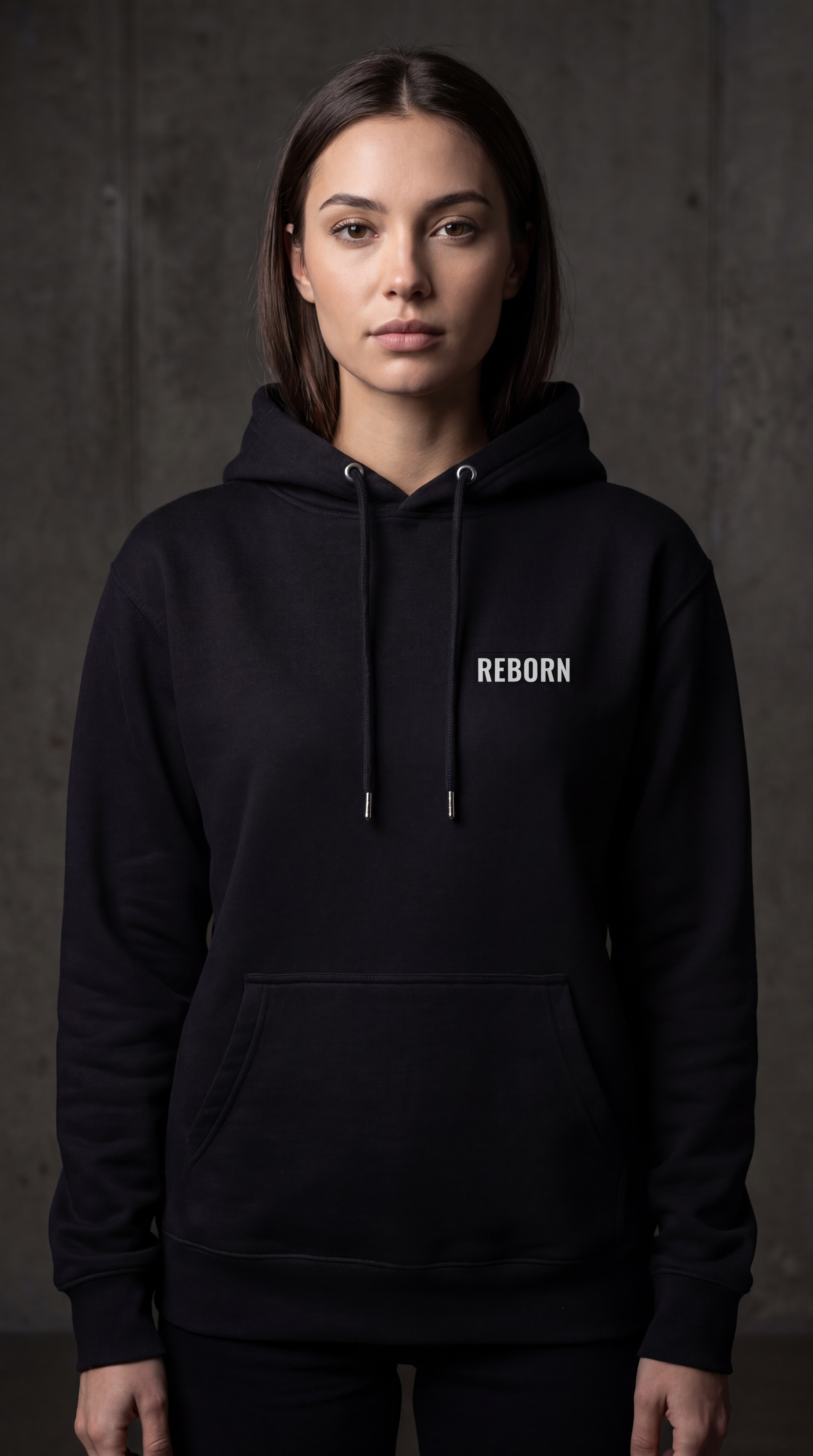 Sudadera con capucha Reborn — ES