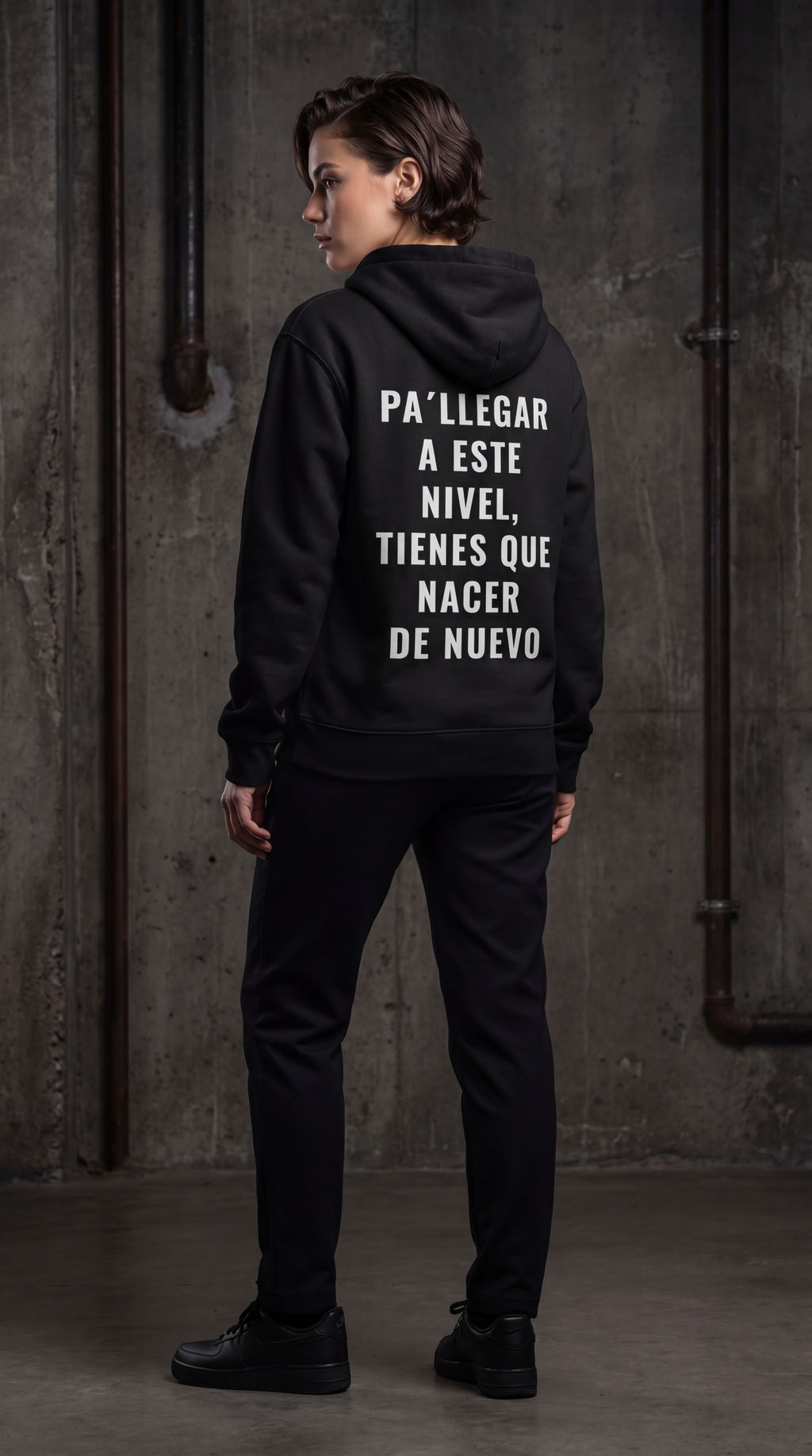 Sudadera con capucha Reborn — ES