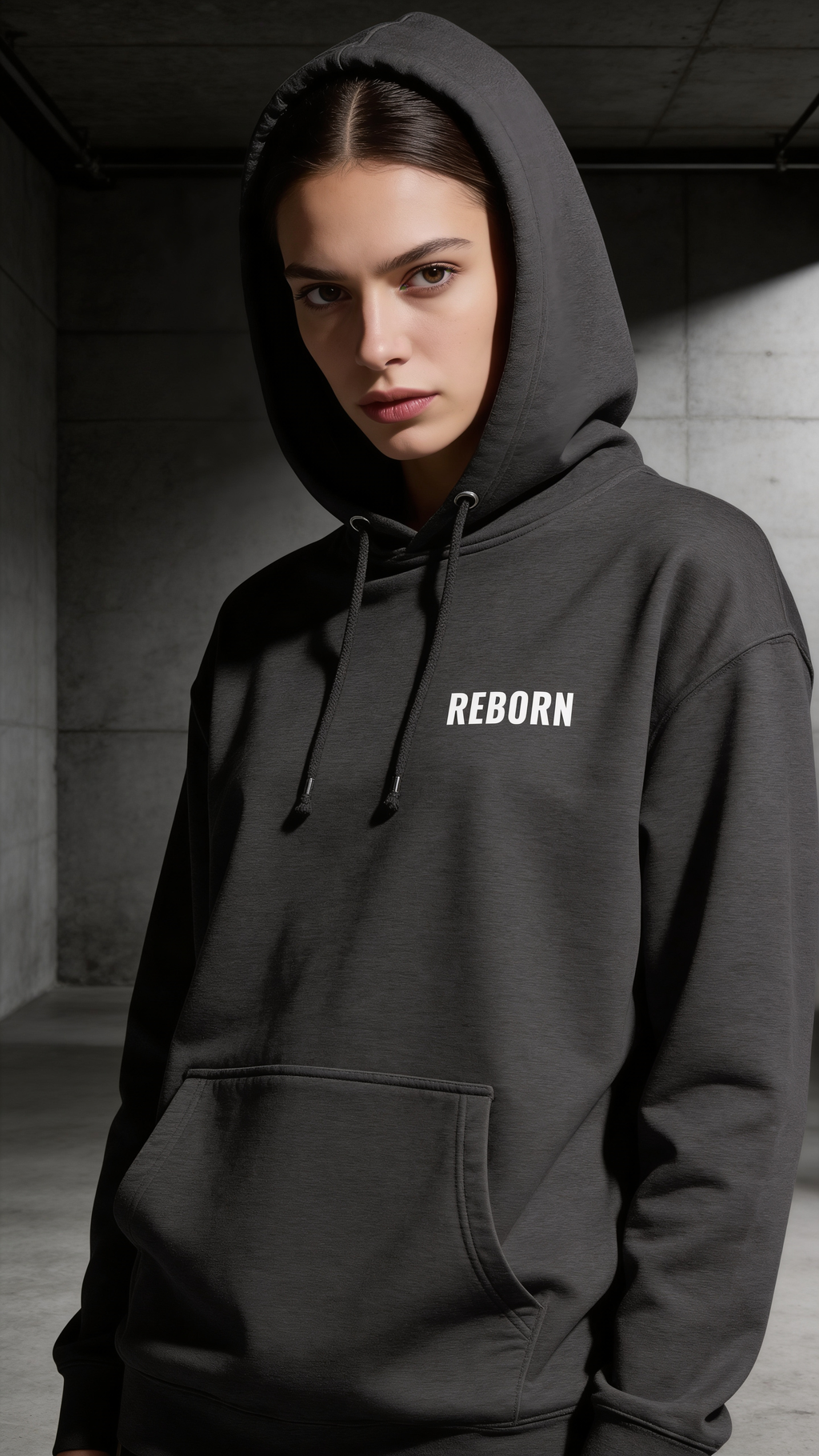 Sudadera con capucha Reborn — ES