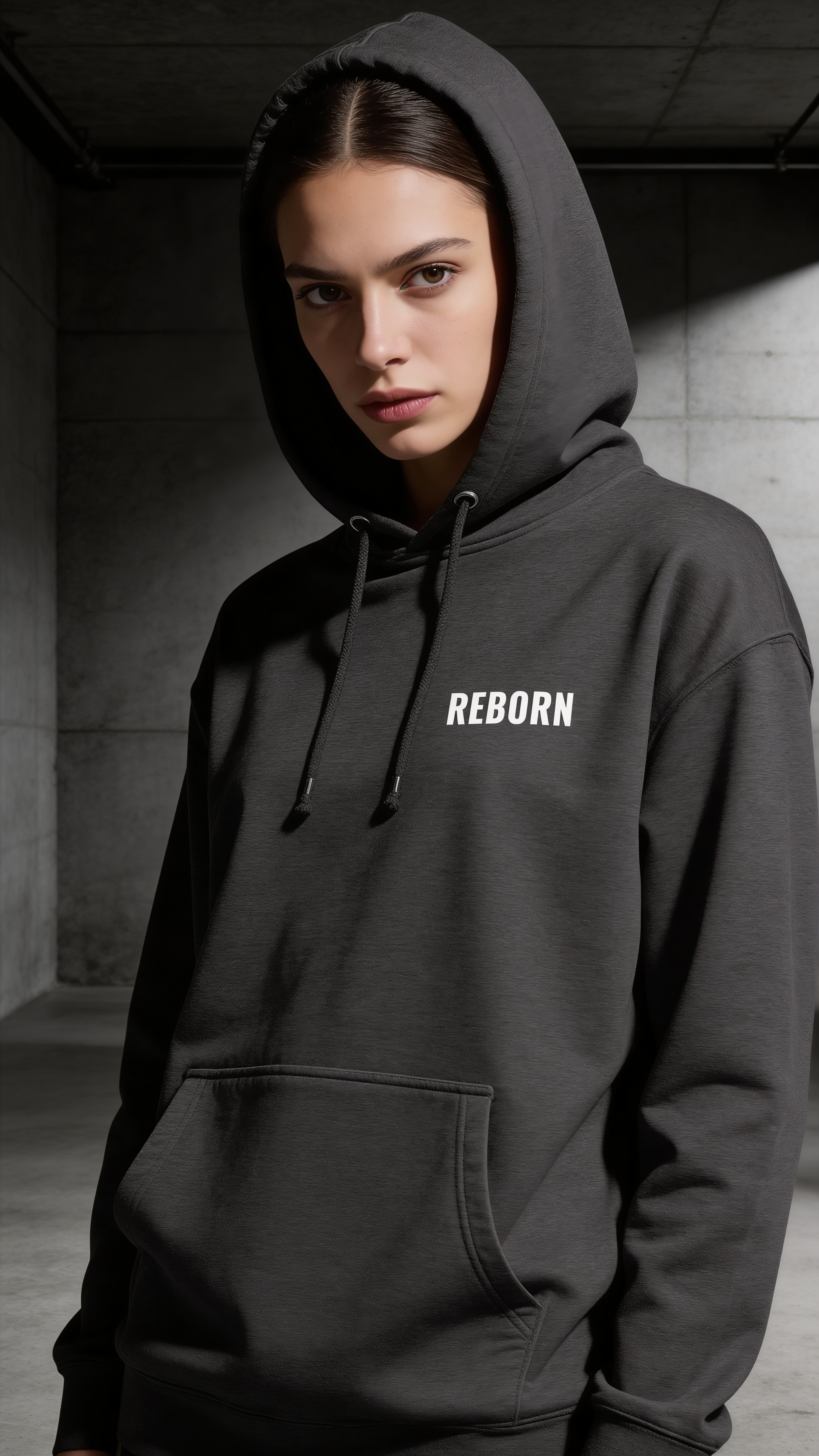 Sudadera con capucha Reborn — ES