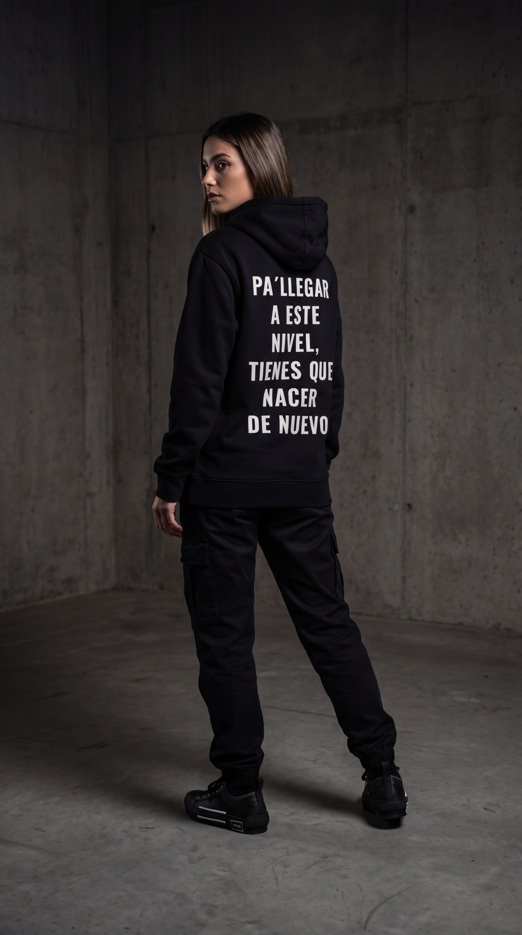 Sudadera con capucha Reborn — ES