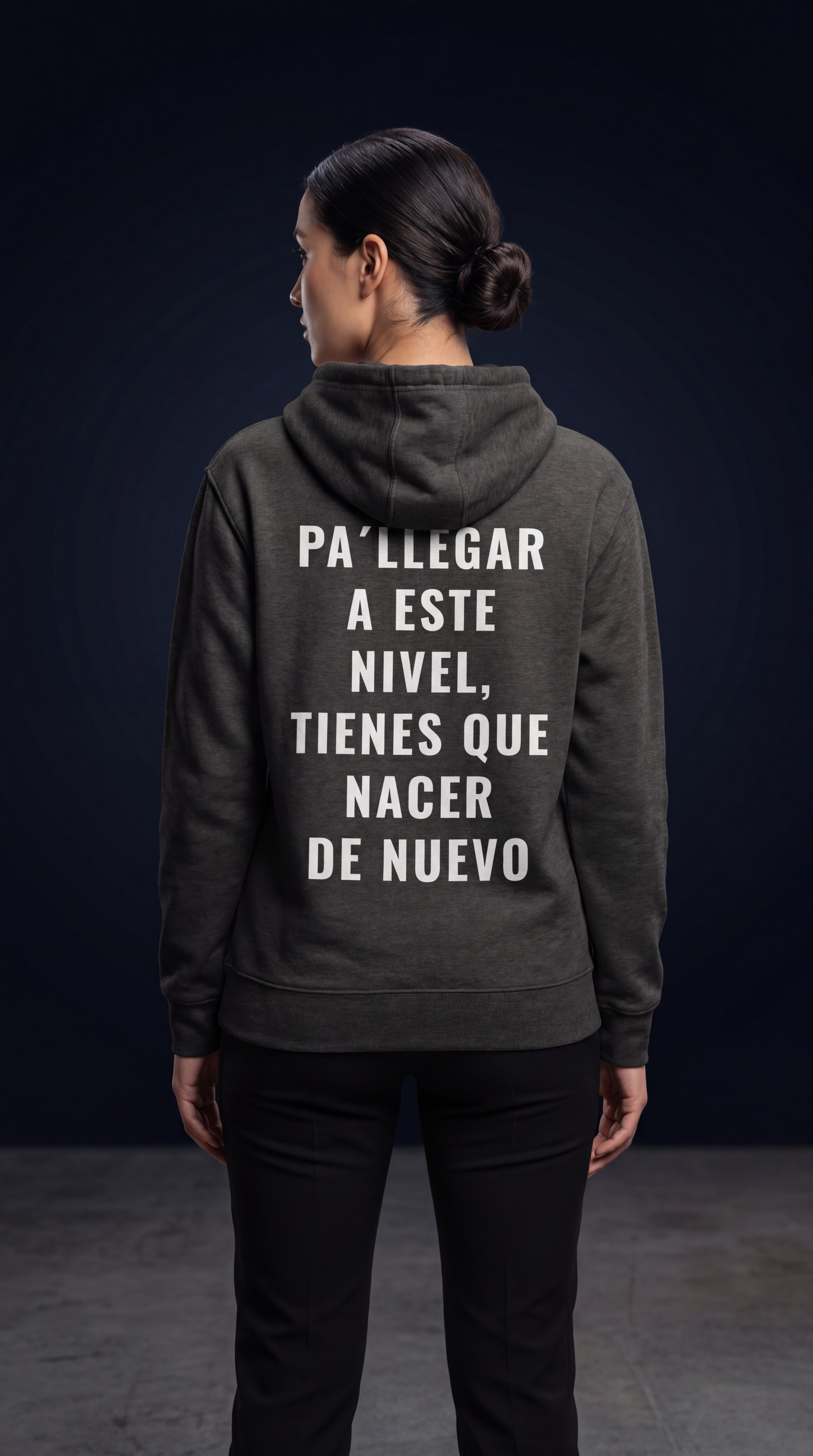 Sudadera con capucha Reborn — ES