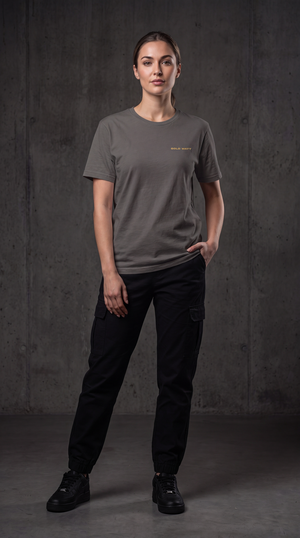 CANDELA T-Shirt — Gold Watt