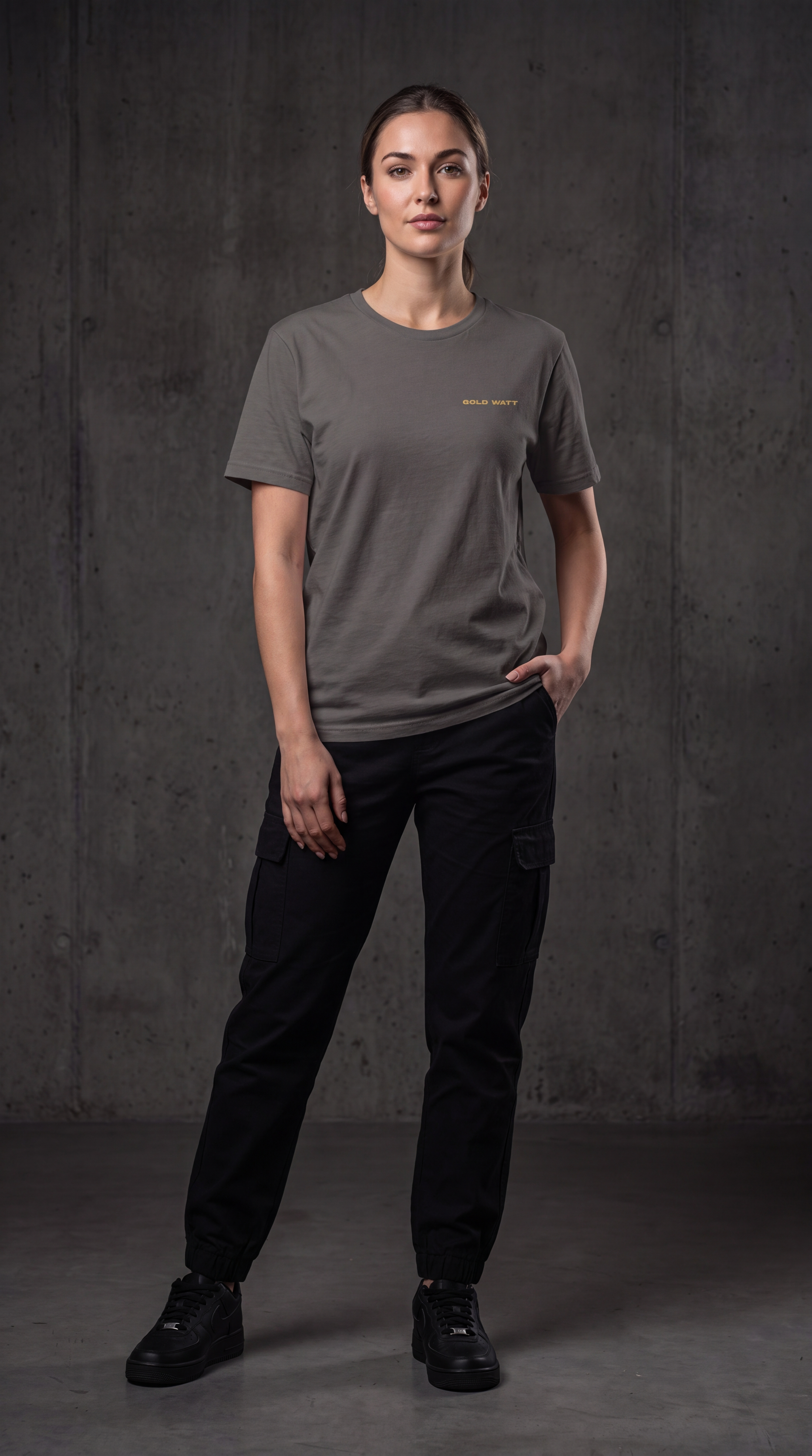 CANDELA T-Shirt — Gold Watt