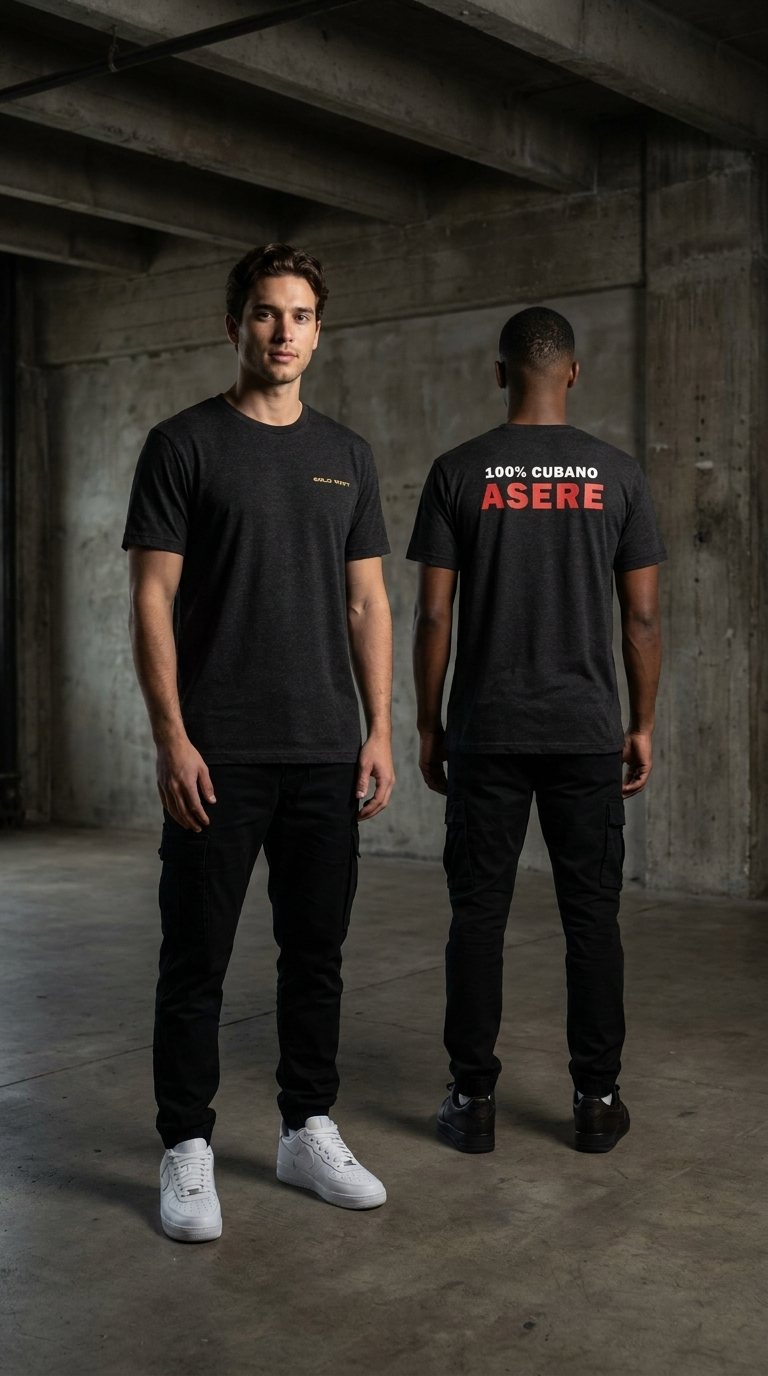 ASERE T-Shirt — Gold Watt