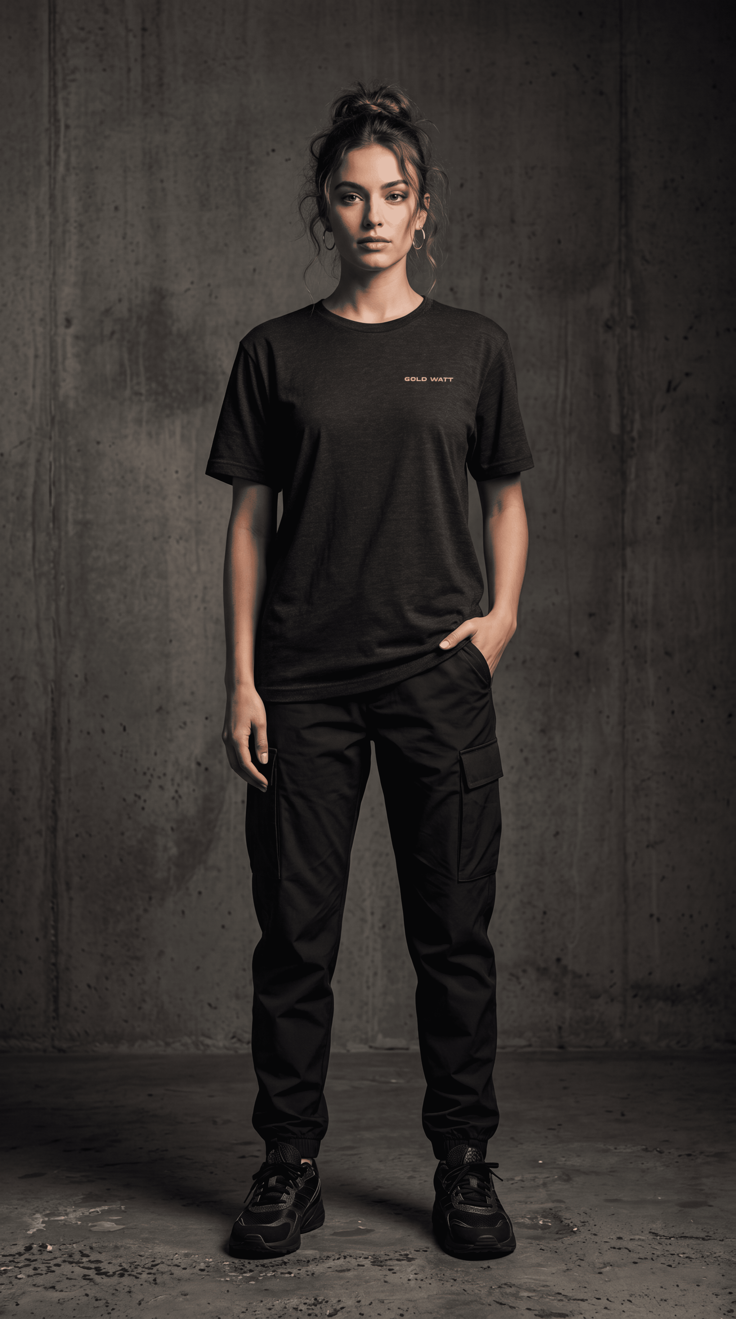 DESIGUALES T-Shirt — Gold Watt Col. 01