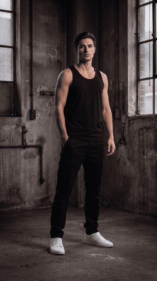 CANDELA Tank Top — Gold Watt Col. 02