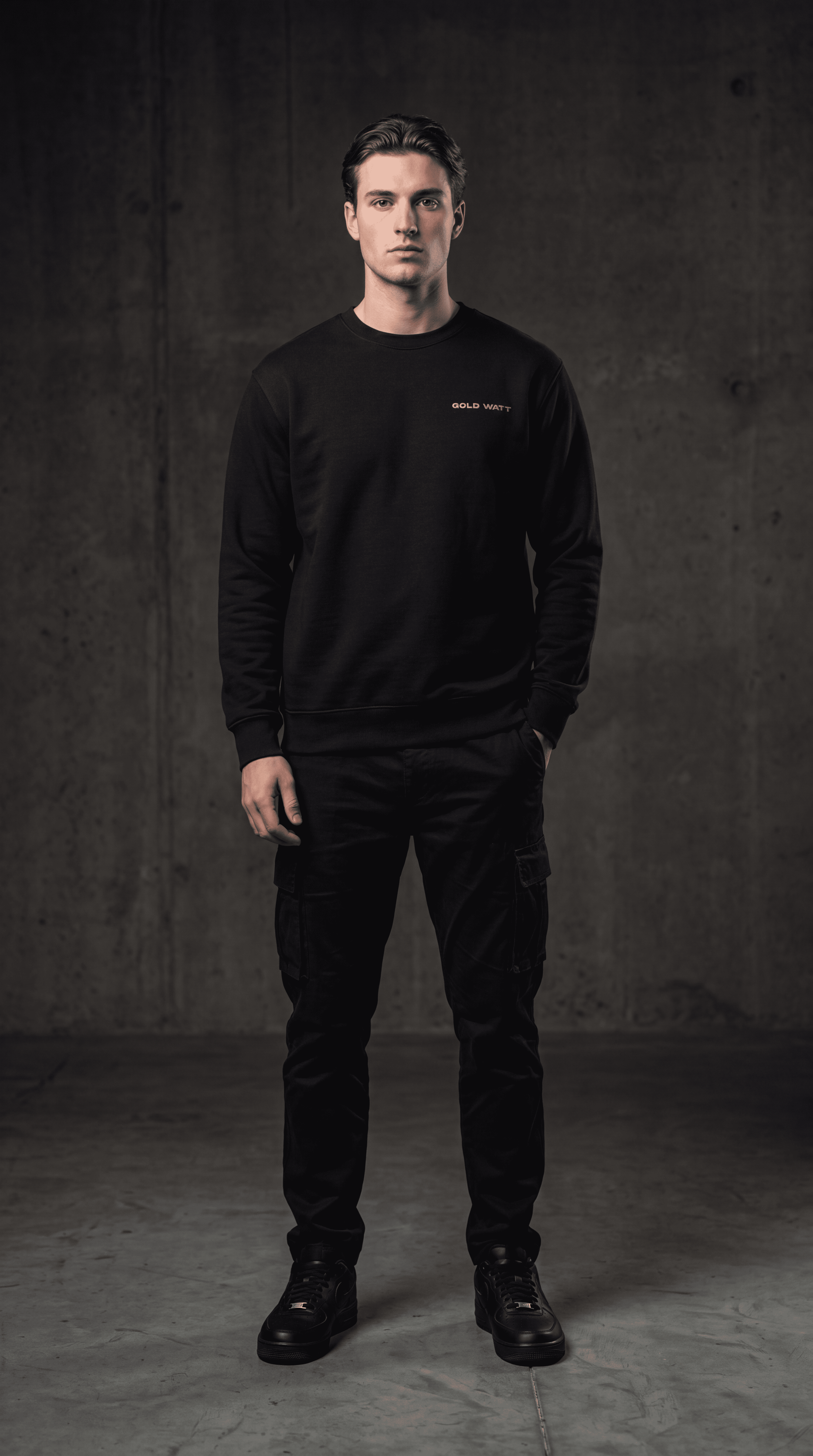 DESIGUALES Sweatshirt — Gold Watt Col. 01
