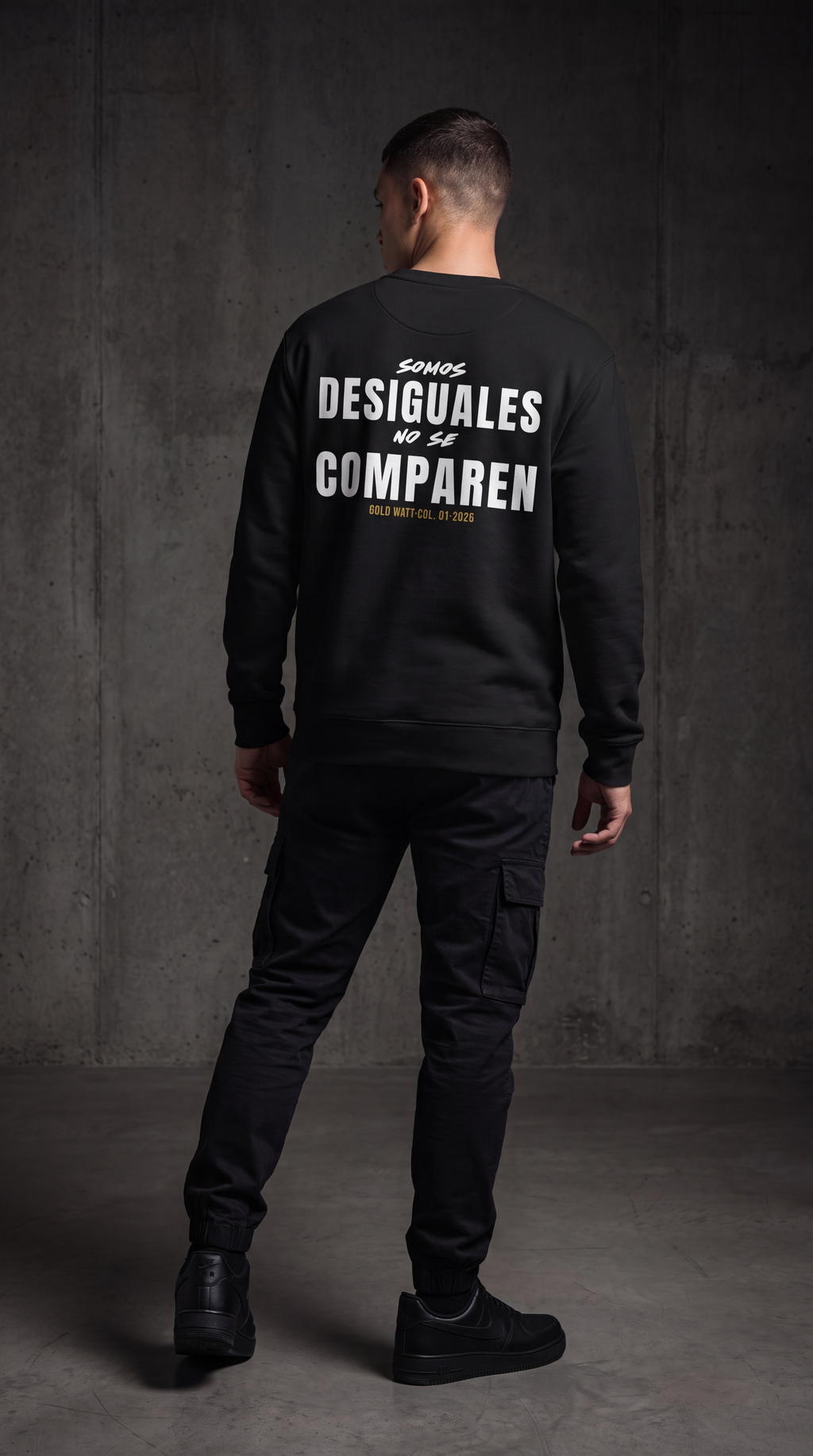 DESIGUALES Sweatshirt — Gold Watt
