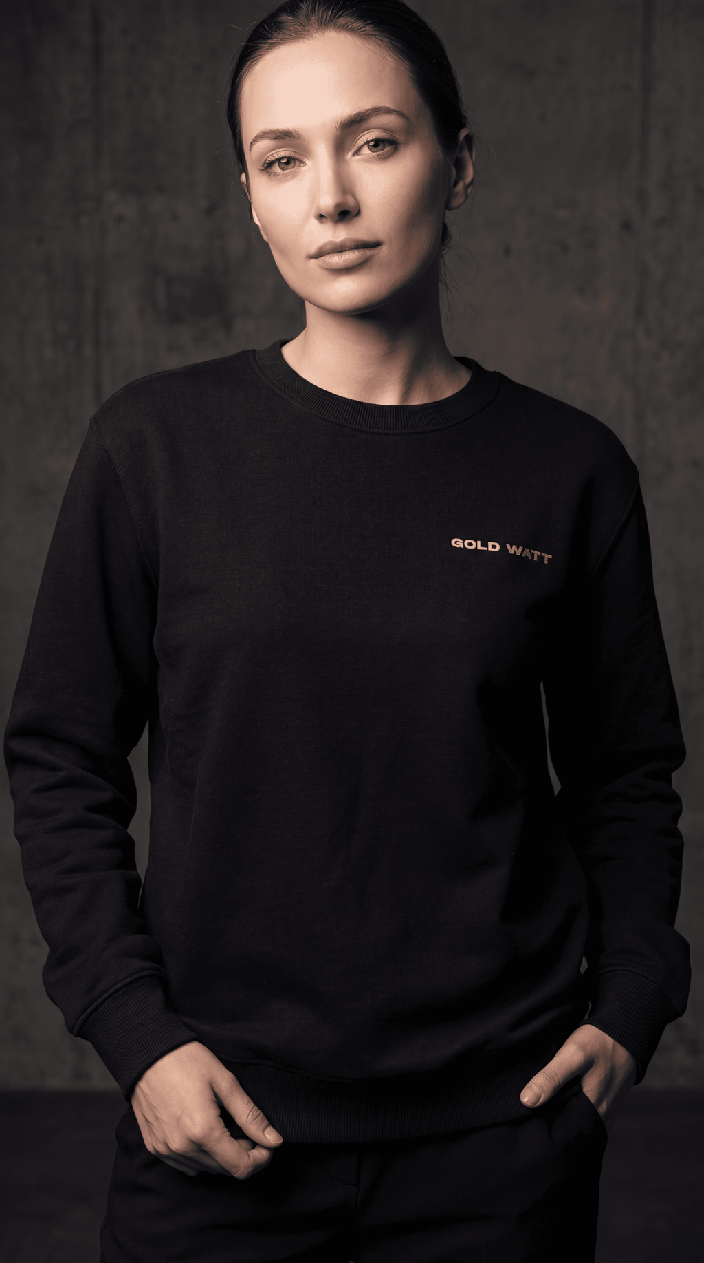 DESIGUALES Sweatshirt — Gold Watt