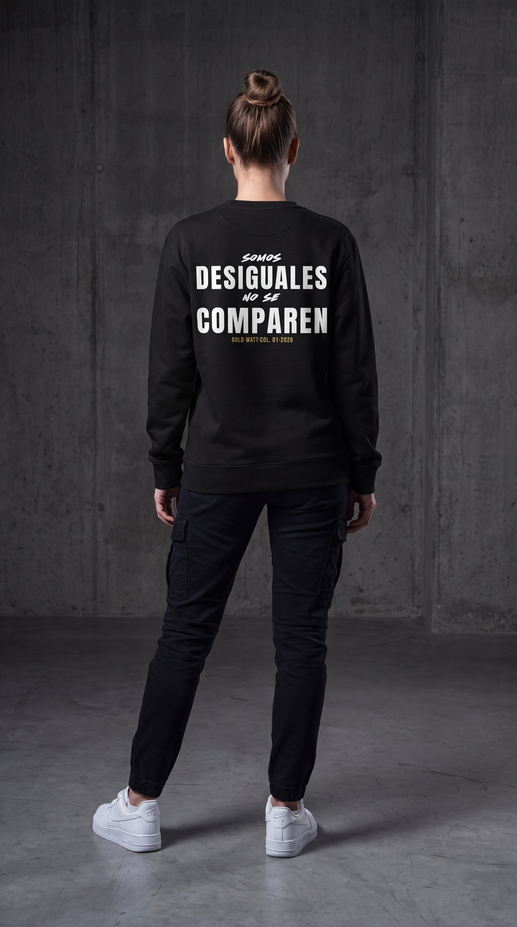 DESIGUALES Sweatshirt — Gold Watt
