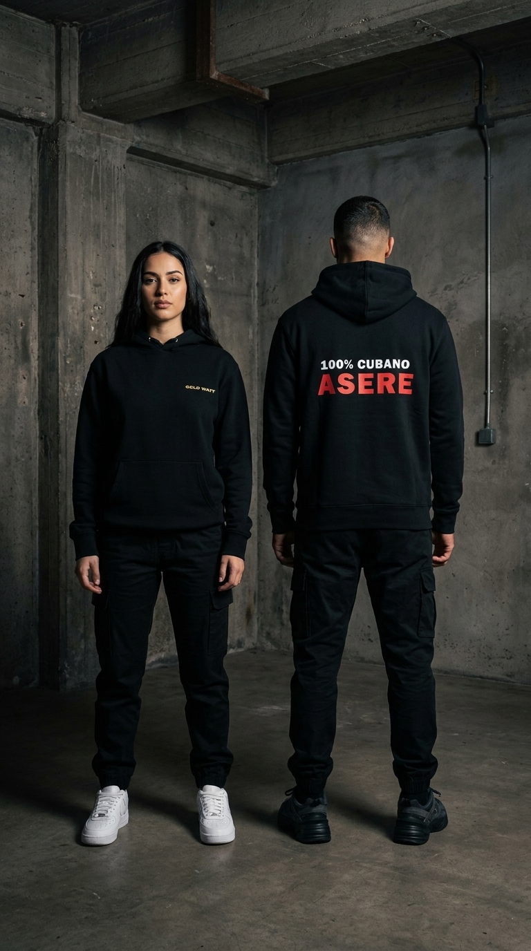 ASERE Hoodie — Gold Watt