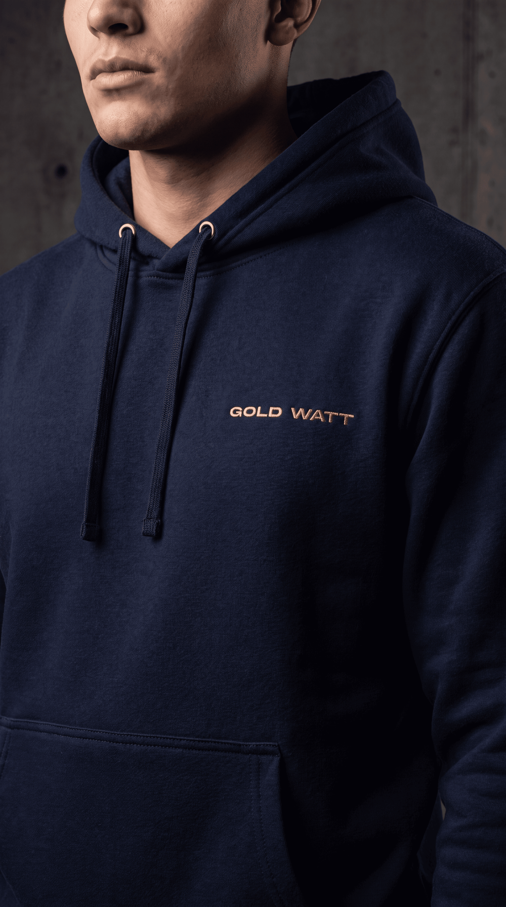 DESIGUALES Hoodie — Gold Watt