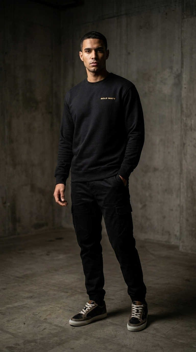 ASERE Sweatshirt — Gold Watt