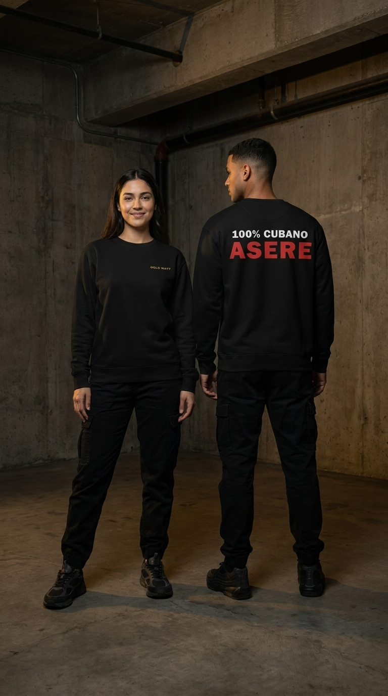ASERE Sweatshirt — Gold Watt