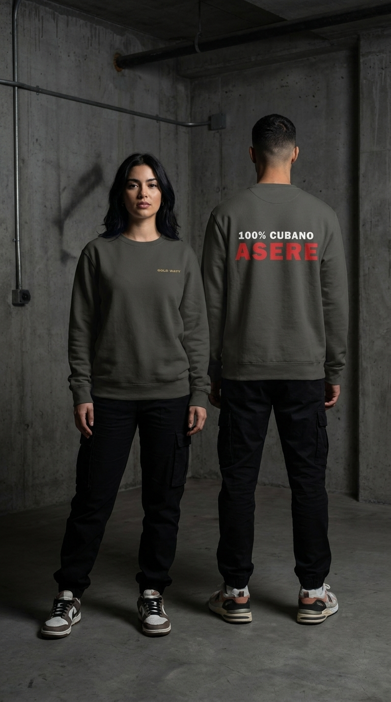 ASERE Sweatshirt — Gold Watt