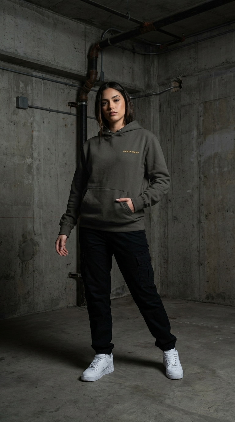 ASERE Hoodie — Gold Watt Col. 04