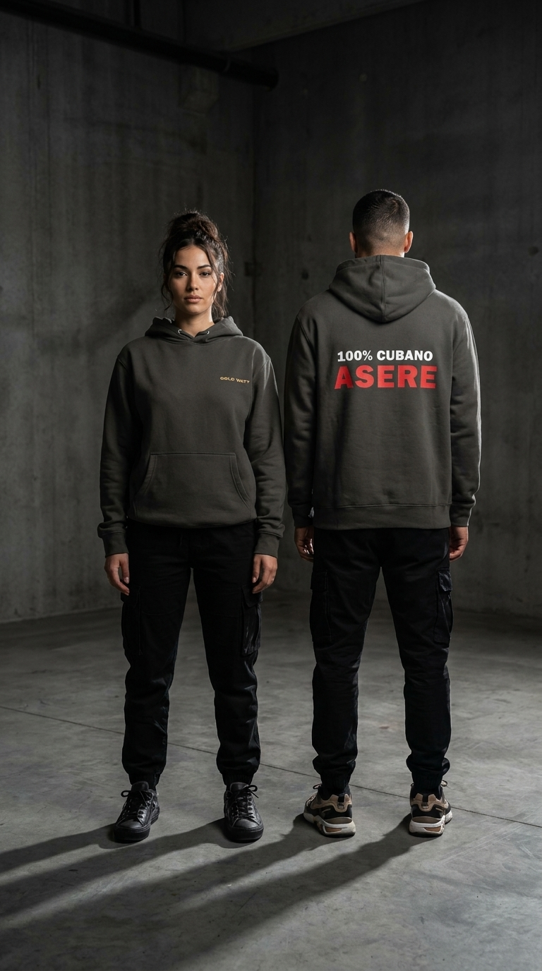 ASERE Hoodie — Gold Watt