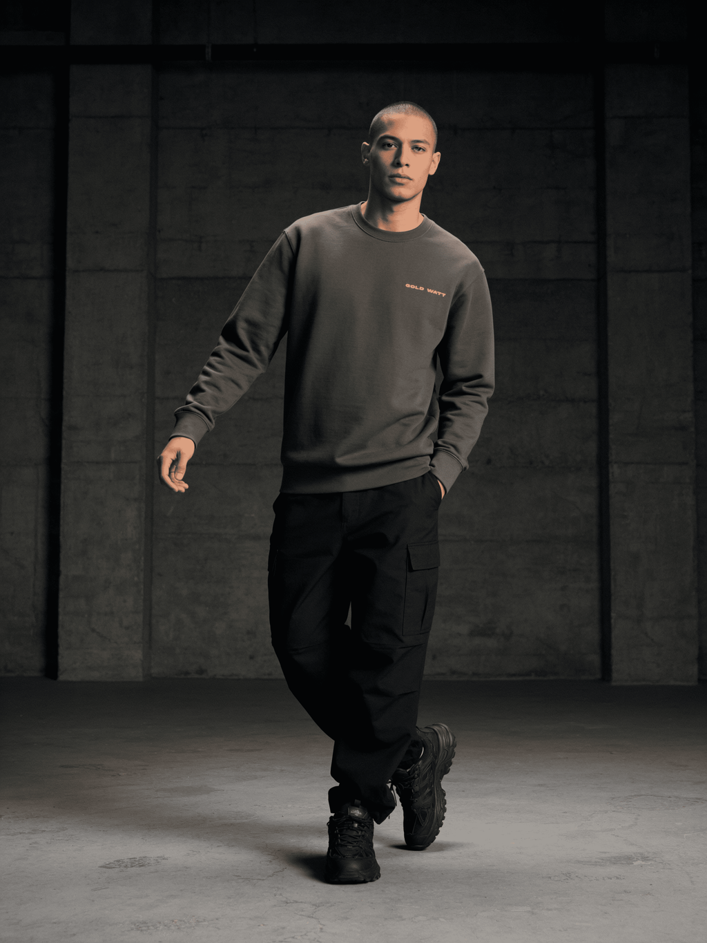 DESIGUALES Sweatshirt — Gold Watt
