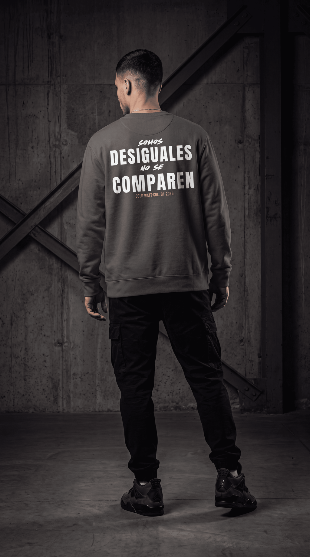 DESIGUALES Sweatshirt — Gold Watt