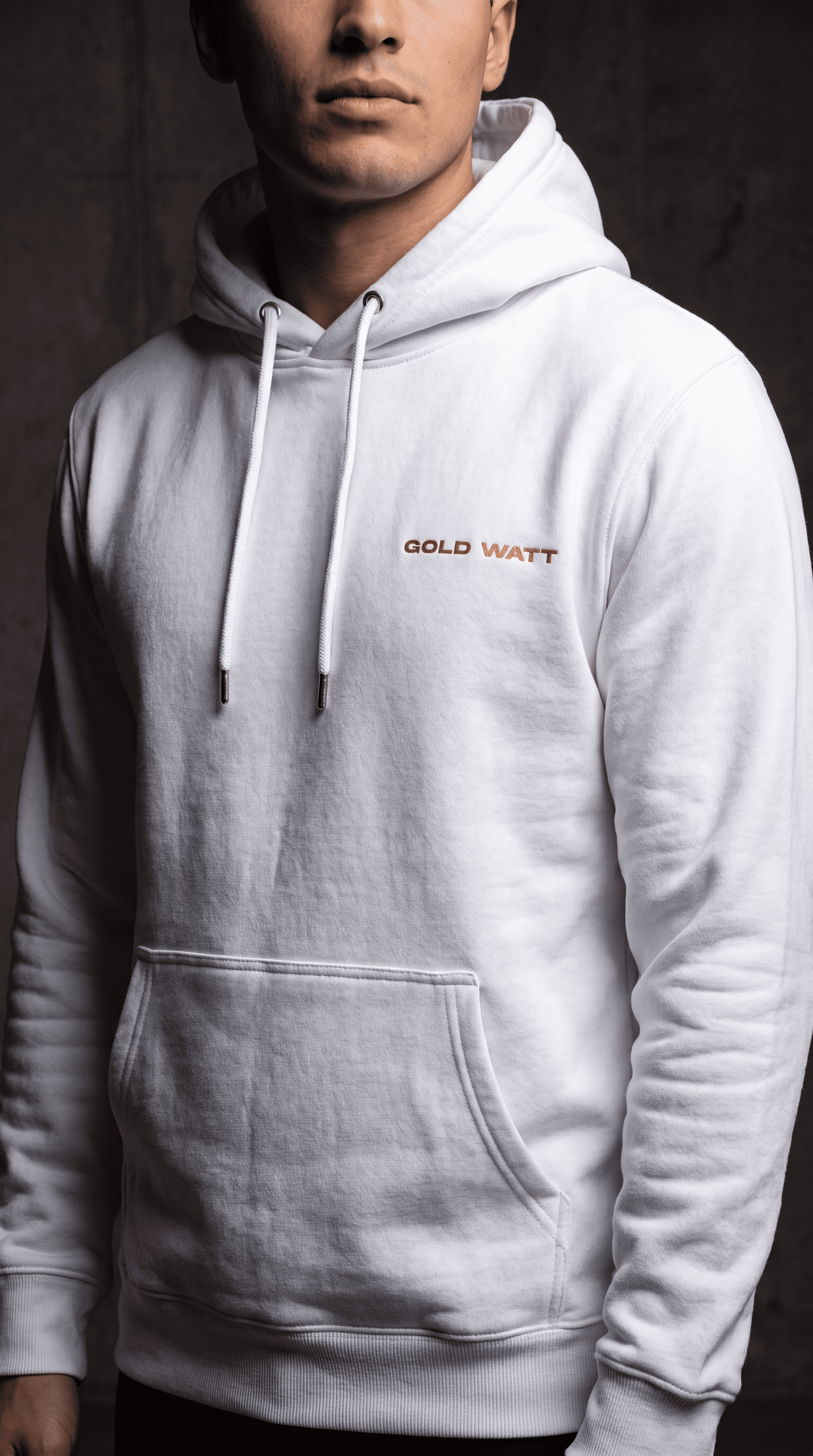 DESIGUALES Hoodie — Gold Watt