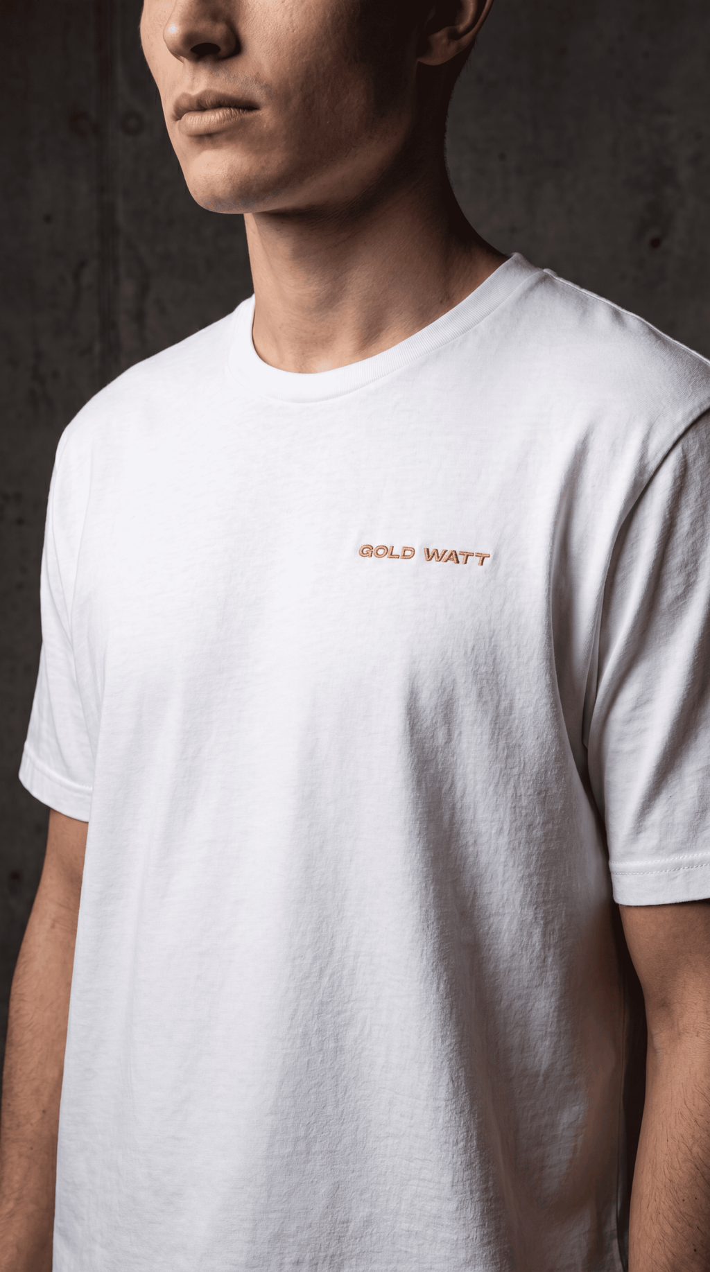 DESIGUALES T-Shirt — Gold Watt