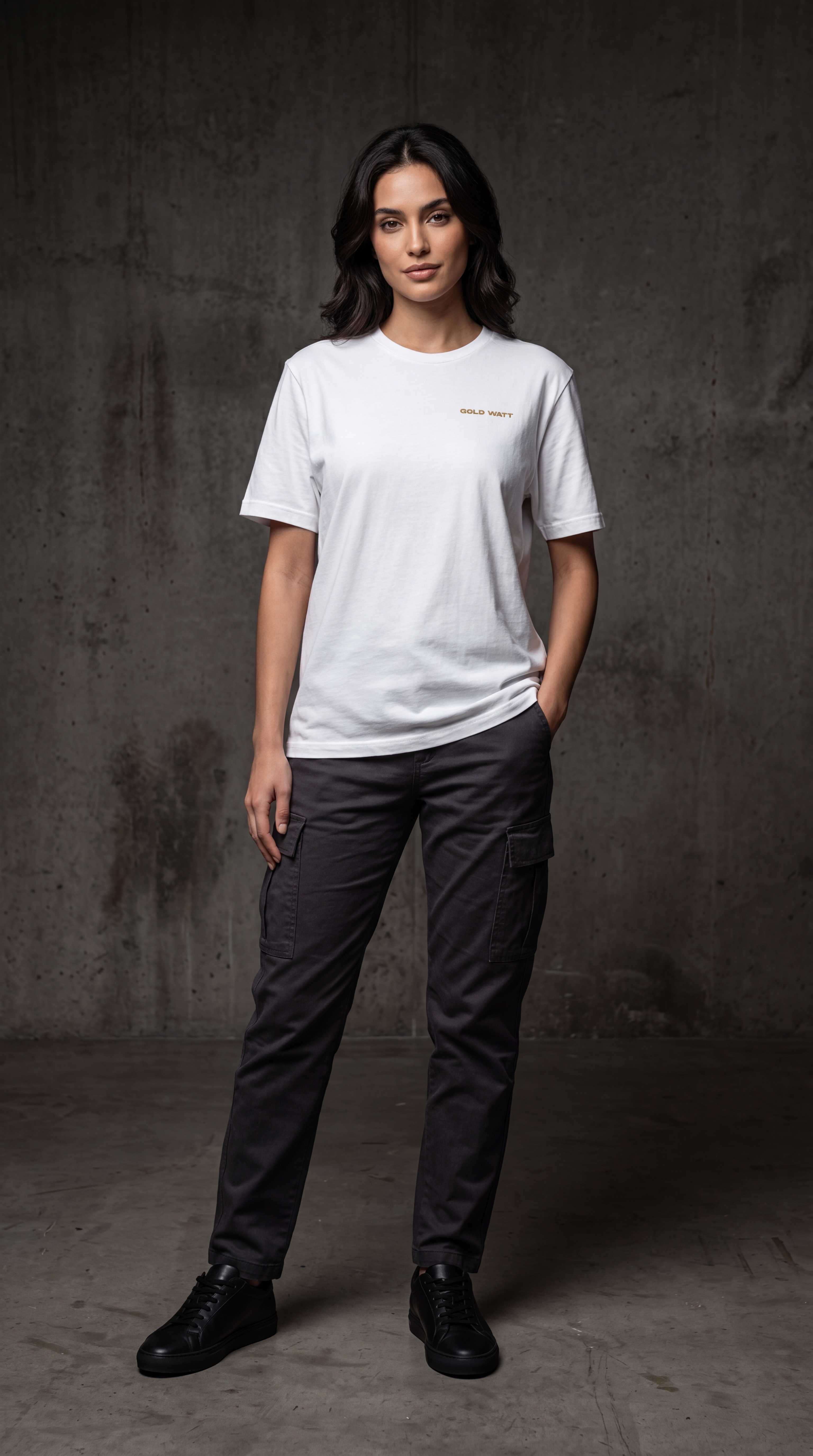 DESIGUALES T-Shirt — Gold Watt Col. 01