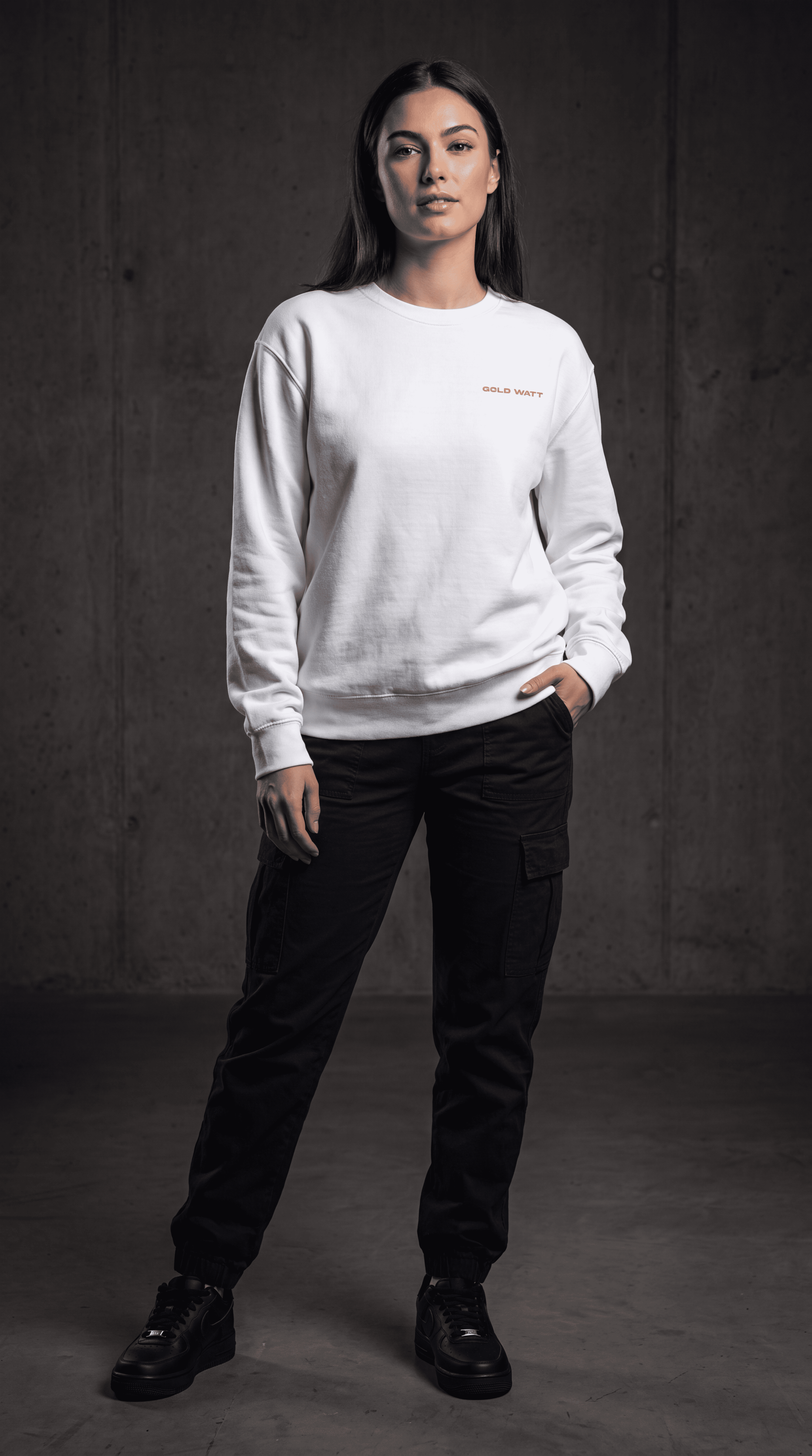DESIGUALES Sweatshirt — Gold Watt