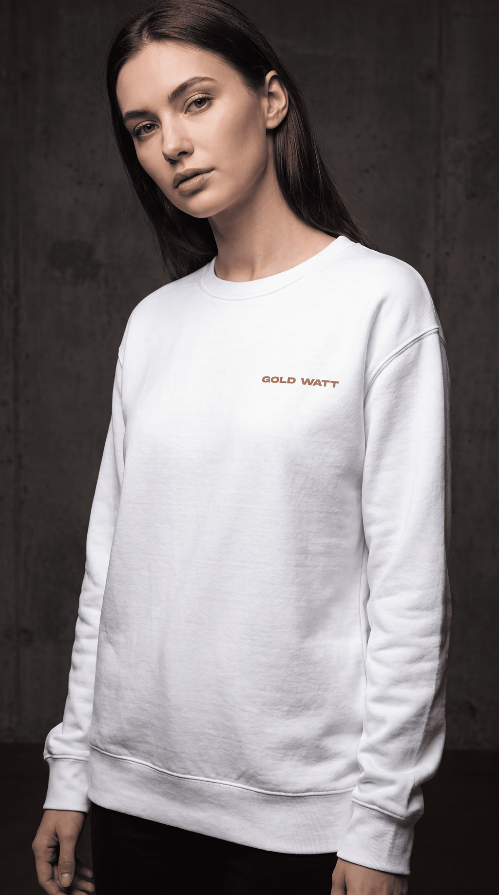 DESIGUALES Sweatshirt — Gold Watt