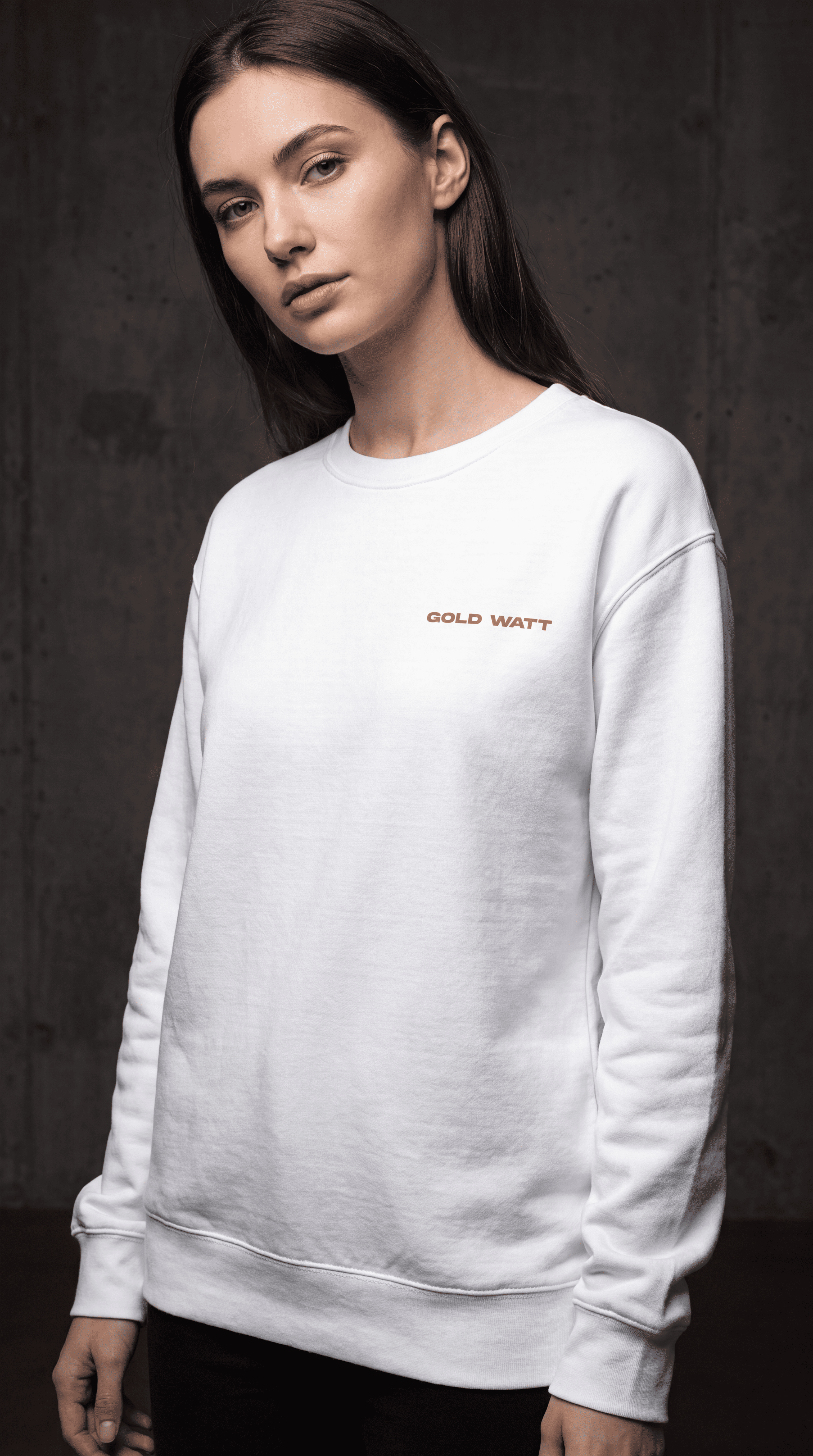 DESIGUALES Sweatshirt — Gold Watt